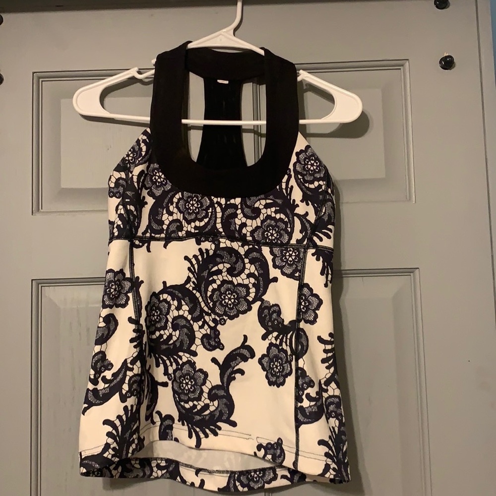 Lululemon swoop neck top